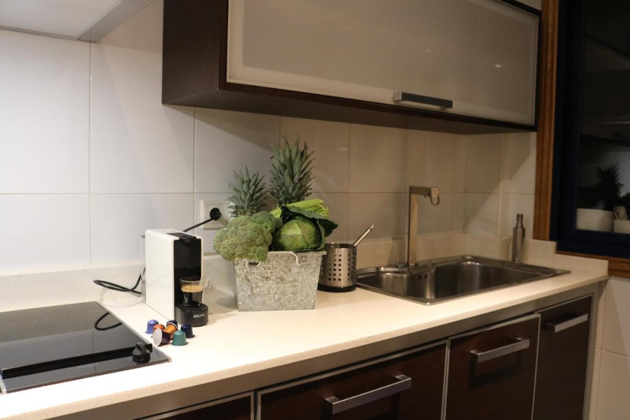 Impresionante Piso En El Centro De Pontevedra Con Terraza Y Parking Apartamento Exterior foto