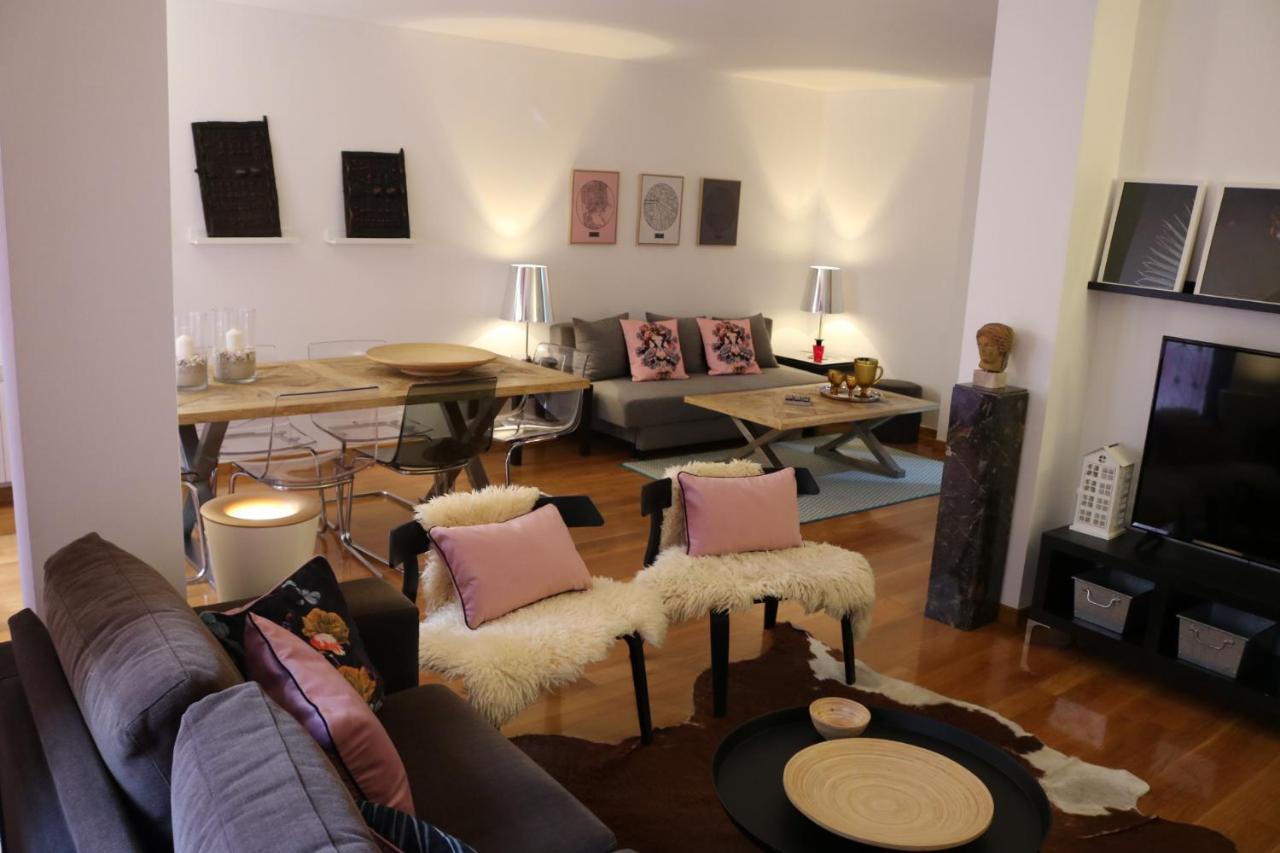 Impresionante Piso En El Centro De Pontevedra Con Terraza Y Parking Apartamento Exterior foto